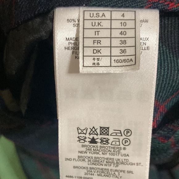 BROOKS BROTHERS WOOL PANTS - Picture 5 of 10